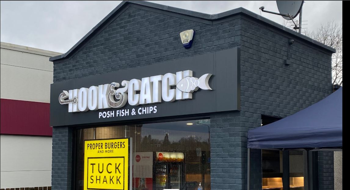 Hook and Catch X Tuck Shakk Bearsden Glasgow shop