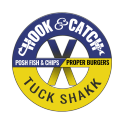 Hook and Catch X Tuck Shakk Bearsden Glasgow logo
