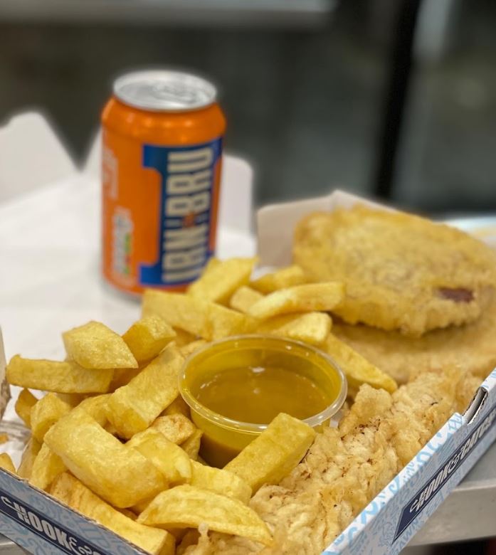 Hook and Catch X Tuck Shakk Bearsden Glasgow Fish and Chips